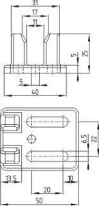 Schmersal. Safety switch with separate actuator - TFI-010