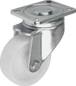 Поворотное колесо Norelem 95036_L с L-образной стойкой