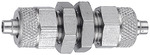 Riegler 110681 Штуцер перегородки, M10x1, для шланга 6/4 мм, AF 14 12.0530 ES