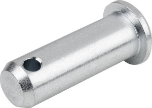 Norelem 27621-03 Pin with hole for split pin suitable for clevis joints