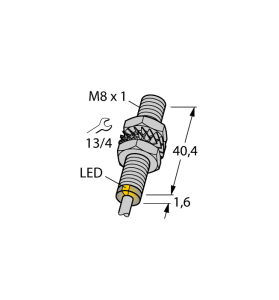Индуктивный датчик - BI1,5U-EG08-AP6X - 4600500 Turck