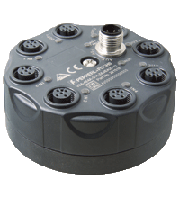 Pepperl+Fuchs. AS-Interface sensor/actuator module VBA-4E4A-G11-ZAJ/EA2L-V1
