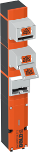 DOLD. Mechanical guard lock with key exchange and actuator position monitoring STS-RXK11M/K 