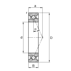 Шпиндельные подшипники HS7003-E-T-P4S