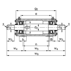 Стационарные подшипниковые узлы VRE315-B