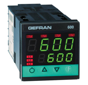 GEFRAN 10120 600 PID Controller, 1/16 DIN