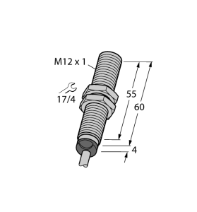 Индуктивный датчикс аналоговым выходом - BI4-M12-LIU - 1535532 Turck