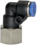 Riegler 109340 Вставной L-образный фитинг, серия Blue, вращающийся, M5 внутр. 168.005-4