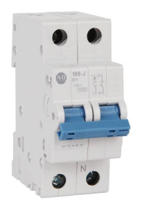 Allen-Bradley 188-J1D010-N 188 Автоматический выключатель для регионов Европы, Ближнего Востока, Африки и Азиатско-тихоокеанского региона