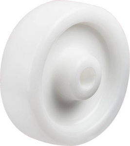 Norelem 95064_A Nylon wheels, heavy version with plain bearings, Form A