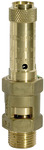 Riegler 105006 Предохранительный клапан, латунь, G 1 1/2, давление срабатывания 0.6 бар 229.05-0,6