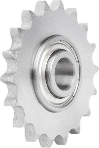 Norelem 22280 Idler sprockets with ball bearing