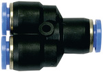 Riegler 109847 Вставной Y-образный соединитель, серия Blue, для внешней части шланга O 4 мм 140.004