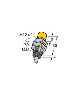 Индуктивный датчик - NI8-G12K-AD4X - 4411230 Turck