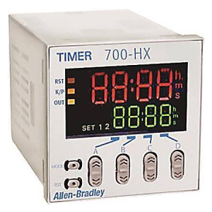 Allen-Bradley 700-HX86SA17 700-HX Многофункциональное цифровое реле времени с несколькими диапазонами
