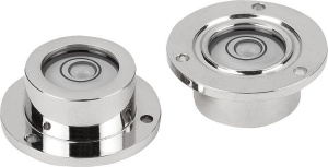 Norelem 21800 Bullseye levels in frame, to screw on
