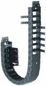 Series 1480 - tube snap-open along inner radius Igus 