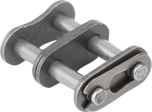 Norelem 22201_E Connecting links duplex DIN ISO 606, Form E