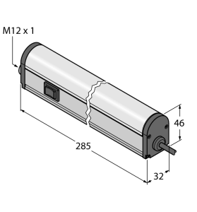 Подсветка рабочего месталинейная подсветка - WLB32C285PB - 3087485 Turck 