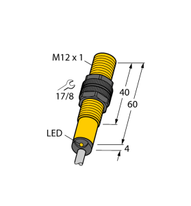 Индуктивный датчик - NI4-S12-AD4X - 44532 Turck