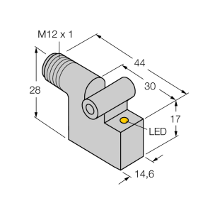 Датчик магнитного полядля пневмоцилиндров - BIM-IKT-AP6X-H1141 - 46210 Turck
