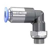 Riegler 151461 Вставной L-образный фитинг, серия Blue, самофиксирующийся, M5 вн. 197.54-2