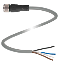 Pepperl+Fuchs. Female connector V1-G-0,5M-PVC