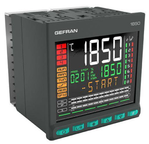 GEFRAN 10342 1850 PID Controller double loop, 1/4 DIN