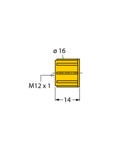 Принадлежности для кабелей приводов/датчиковM12 x 1 Защитная крышка - VK-M12 Turck