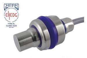 PIL P53-80-D18-2P-2m-EHEDG EHEDG-zertifizierter Edelstahl Ultraschallsensor bis 800 mm Reichweite inkl. Halterung