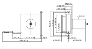 Тросиковые - DW6000-155-PA-H1441 - 1544551 Turck