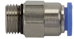 Riegler 110163 Прямой вставной фитинг, серия Blue, самофиксирующийся, G 1/4 вн. 195.146