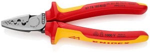 Knipex 97 78 180 Инструмент для обжима контактных гильз 