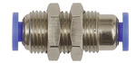 Riegler 109083 Вставной соединитель стоечного типа, серия Blue, миниатюрный, M8x0.75 PS-83