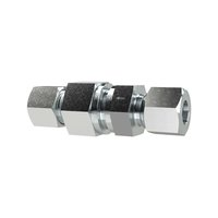 Riegler 159410 Невозвратный клапан, внешний диаметр трубы O, 6мм, PN макс. 400, оцинкованная сталь RSV6SST
