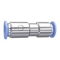 Riegler 151528 Прямой регулирующий клапан серия Blue, штекерный разъем, шланг, вн. диаметр O 4 204.04-2