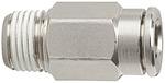 Riegler 108885 Прямой вставной фитинг Metallica R 1/4 вн., шланг, вн. диаметр O 4 844.014-4