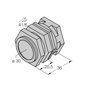 Комплектующие для монтажа - QM-30 - 6945103 Turck
