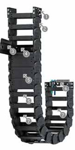 Series 39 - chain, with crossbars every other link Igus 