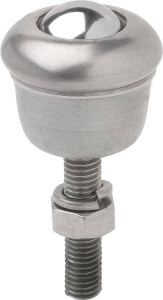 Norelem 95182-01 Ball transfer units with stud stainless steel