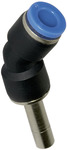 Riegler 135764 Вставной соединитель 45°, Заглушка 6 мм, серия Blue шланг O 4 156.0604