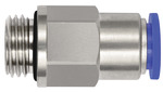 Riegler 151340 Прямой вставной фитинг, серия Blue, самофиксирующийся, G 1/4 вн. 195.148-1