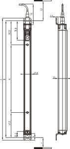 Schmersal. Safety light grids - SLG440-ER-0800-03-H1 
