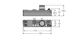 Piconet® модуль расширения для IP-Linksingle-channel incremental encoder interface - SNNE-10S-0001 - 6824210 Turck 