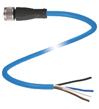 Pepperl+Fuchs. Cable connector, NAMUR V1-G-N4-5M-PVC