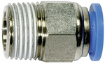 Riegler 109150 Прямой вставной фитинг, серия Blue, R 1/2 вн., шланг, вн. диаметр O 8 123.012-8