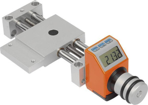 Norelem 21137_A Cross slides, long, with electronic position indicator, Form A