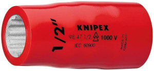 Knipex 98 47 7/8' Насадки (двойной шестигранник) для торцовых ключей