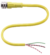 Pepperl+Fuchs. Female connector V12-G-YE2M-PUR-H/S