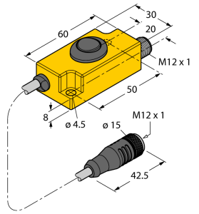 Адаптер обучения - TX2-Q20L60 - 6967117 Turck